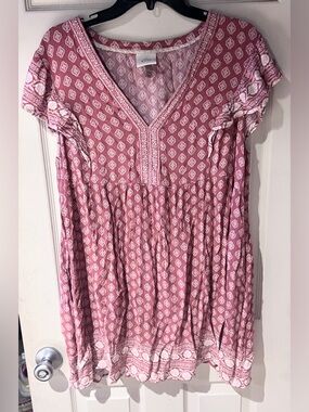 Knox Rose Flutter Sleeve Mini Dress Size XXL